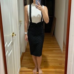 Collectif London retro high waisted pencil skirt